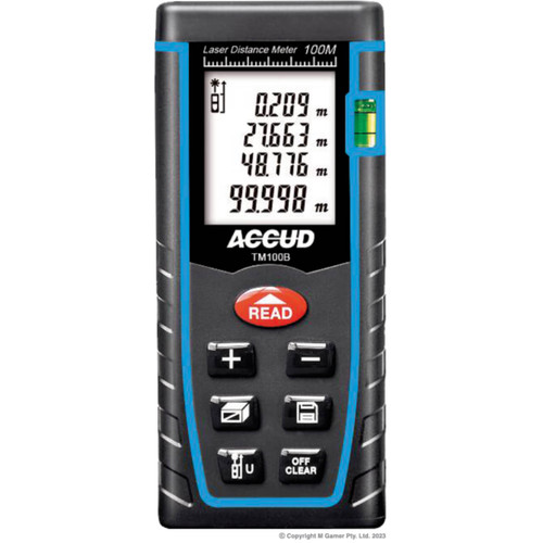 Accud 40 m Laser Distance Meter