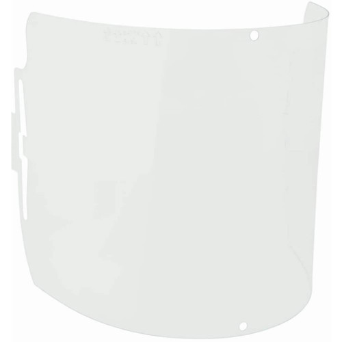 3M Visor Tuffguard 1mm Flared High Impact Thermoguard Plus 200x400 - Clear