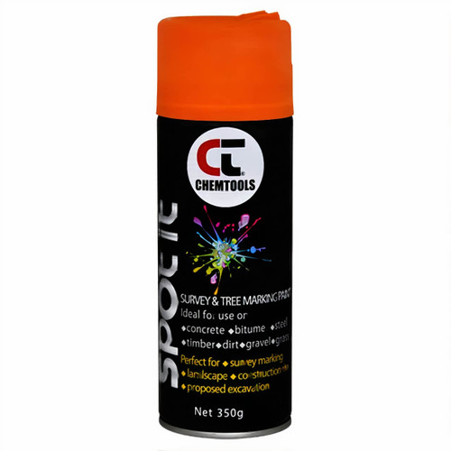 CT Spot it Marking Paint Fluoro Orange 350g Aerosol