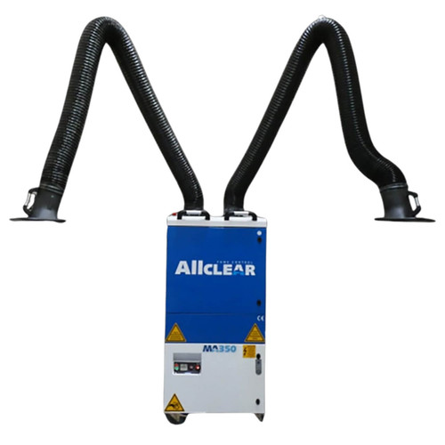 Allclear MA350 Auto - Fume Filter Unit 3ph/415v Incl Twin 3m Arm