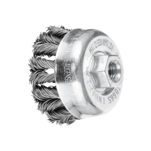 Pferd Cup Brush Twist Knot CombiTwist Steel Wire 65mm M14 Thread