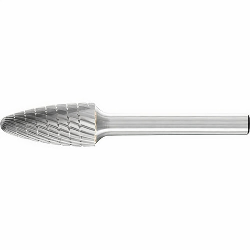 Pferd Tree Radius End RBF 12.7x25.4 Carbide Burr 1/4 Shank