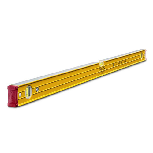 Stabila 120CM Level Box Frame Ribbed Level (3 Vial)