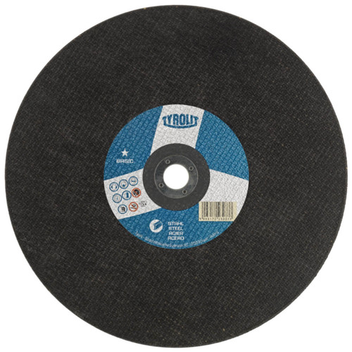 Tyrolit A46S 350x2.8x25 GP Low Speed Cut Off Wheel 10/box