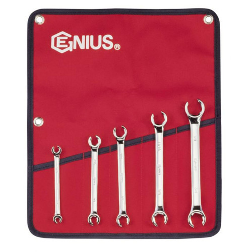 Genius 1/4-7/8 Flare Nut Wrench Set Imperial 5pce