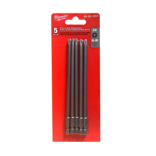 Milwaukee M18 Collated Screw Gun Reduced Bit 5pk