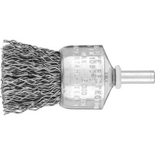 Pferd Pencil Brush Shaft Mounted Crimped Wire Steel 30 x 29 mm