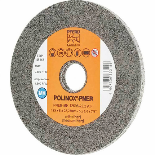 Pferd Polinox Ring Wheels Unitized Discs PNER-MH 12506-22.2 A Fine (Medium Hard)