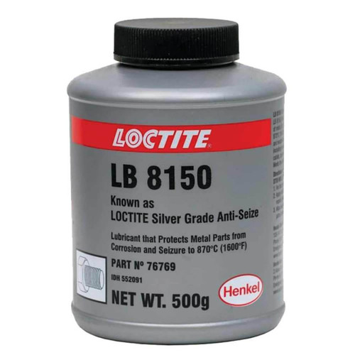 Loctite Silver Anti-Seize Brush Top Can 500g