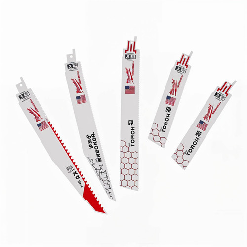 Milwaukee Sawzall Demolition Blade Kit 5pce