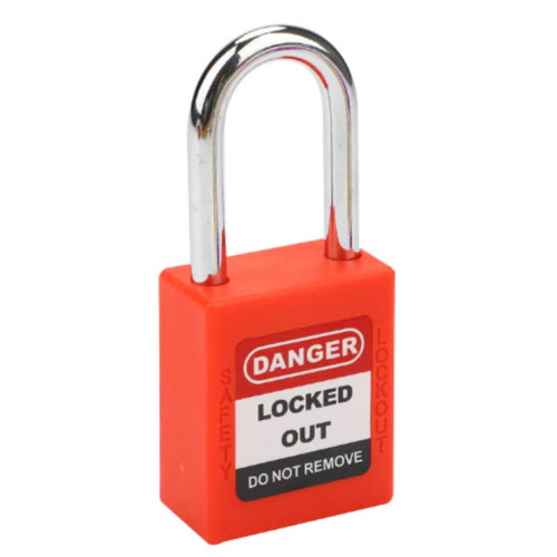 Halo Safety 38mm Red Safety Padlock