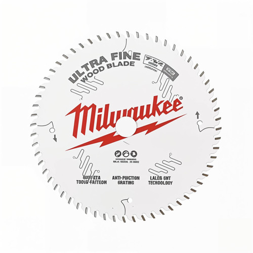 Milwaukee 184mm (7 1/4”) Ultra Finish 60T Circular Saw Blade