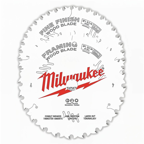 Milwaukee 184mm Wood Circular Saw Blade Set 24 & 40T