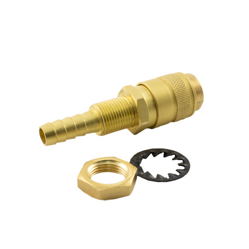 Unimig QR Fitting Female 8mm Barbed