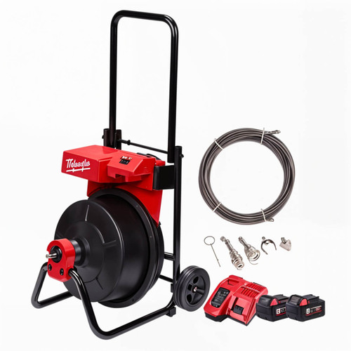 Milwaukee M18 Brushless Compact Drum Machine Kit