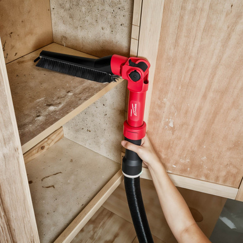 Milwaukee Air Tip Low Profile Pivoting Brush Tool