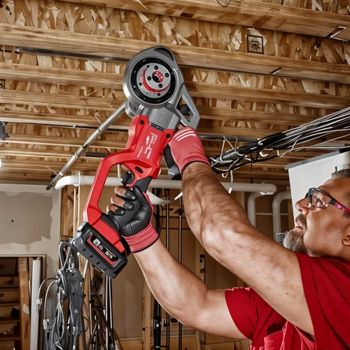 Milwaukee M18 Fuel Compact Pipe Threader W/One Key (Tool Only)