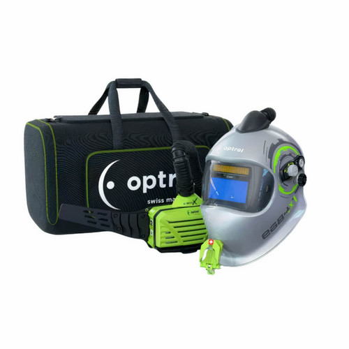 Optrel RTW E3000X System C/W E684 PAPR Helmet In Bag Plus 18H Battery