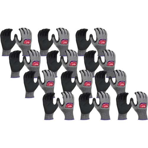Milwaukee Cut F(7) High Dexterity Nitrile Dipped Glove 12pk XL