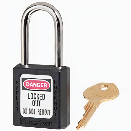 Master Lock Safety Padlock Black