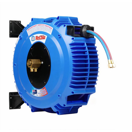 Recoila 6mm Oxy/Acet Retractable Hose Reel 15m Recoila 6mm Oxy/Acet Retractable Hose Reel 15m