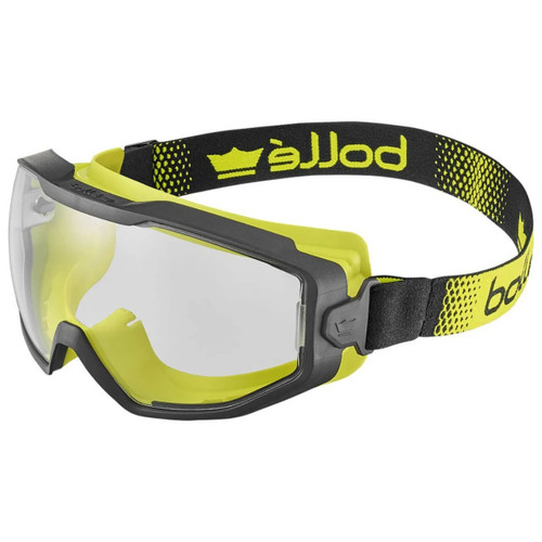 Bolle Spectrum Goggle PC Clear Platinum Top Bottom Indirect Vented 5/box