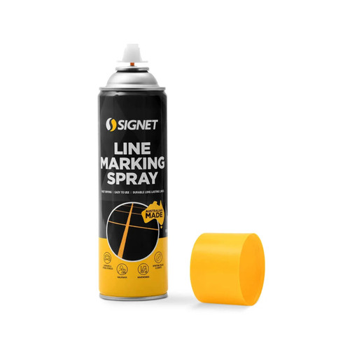 Signet Line Marking Paint L/F Yellow 500gm