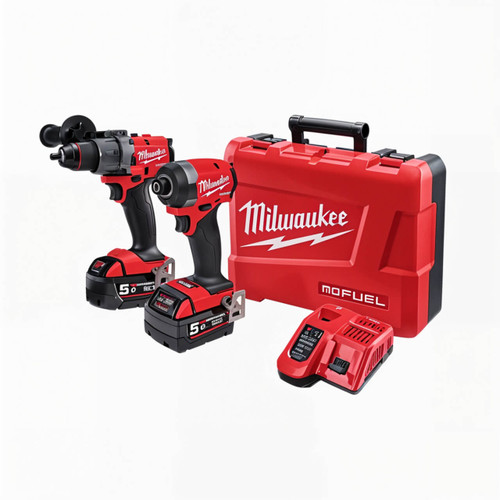 Milwaukee M18 FUEL 2 Piece Power Pack 2A3 1 Battery