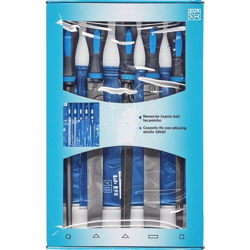 Pferd 5pc File Set Roll Case 542WRU 250mm C3