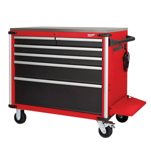 Milwaukee 40” Mobile Work Bench Steel Top