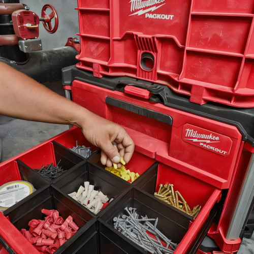 Milwaukee Drawer Dividers Suit Packout 2 Drawer Tool Box