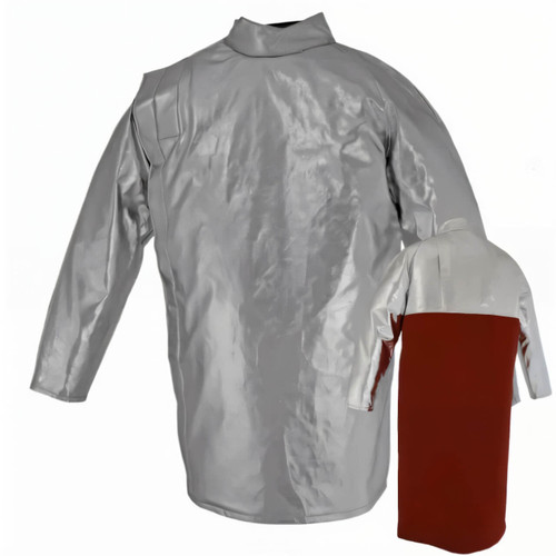 Elliotts CA340 Furnace Jacket 910mm, 340GSM Side Closure, Proban Back Unlined Size 2XL