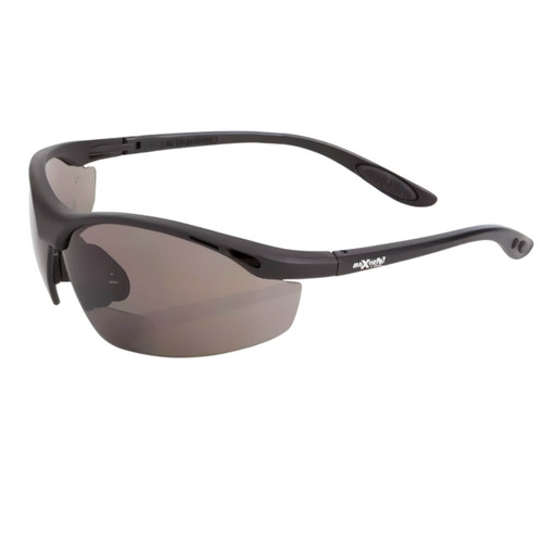 Maxisafe Smoke Bifocal Safety Specs - 2.5 Magnification