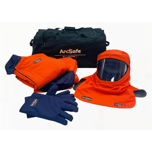 X50 Arcsafe Kit PPE4 52cal Hood, Gloves, Jacket, Trouser and Kit Bag XL