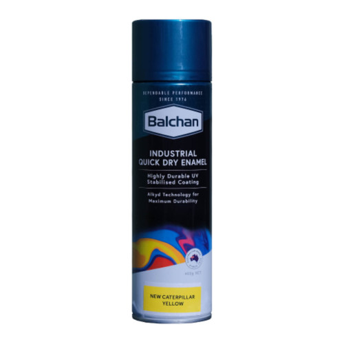 Balchan Industrial Enamel QD New Caterpillar Yellow 400g