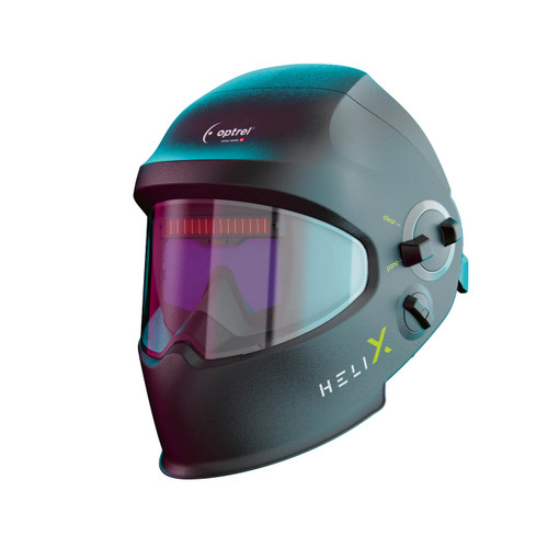 Optrel Helix CLT Automatic Welding Hardhat Helmet Black 4-12