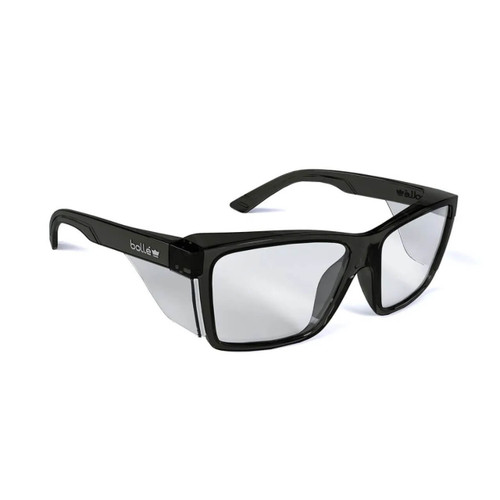 Bolle STKS 420 Graphite  Frame Clear PC Lens Platinum Safety Spec