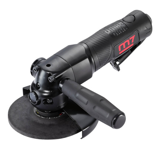 M7 Angle Grinder 115mm Extra Heavy Duty 1.3Hp Safety Lever Throttle With Side Handle & Swivel Guard Spindle Size: M14X2.0