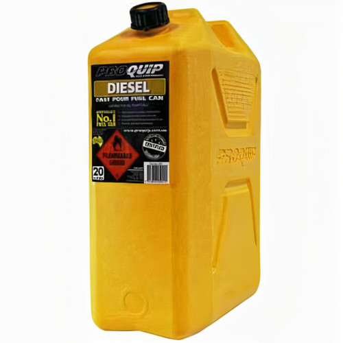 Pro Quip Yellow Plastic Diesel Can 20L