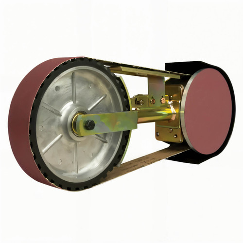 Multitool Belt And Disc Grinding Attachment 1220X50mm 200mm Contact Wheel 178mm Disc