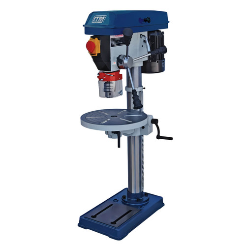 ITM Pedestal Bench Drill Press 2MT 16mm Cap 16 Speed 325mm Swing 375W 240V