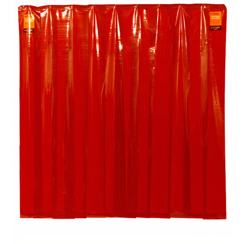 1.7m X 2.0m Red Welding Curtain Strips