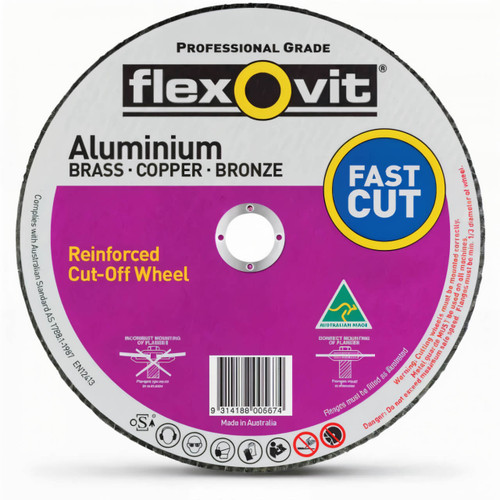 Flexovit FH38 100x2.5x16 Aluminium Cutting Disc