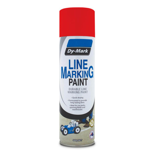 Dy-Mark Line Marking Paint Red 500g