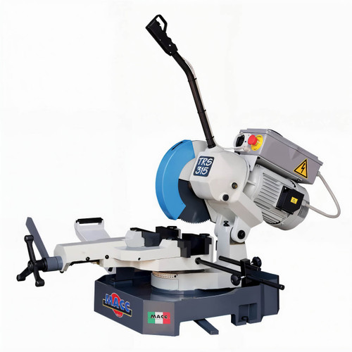 Macc 315mm 3PH 40/80RPM Double Vice Electric Coolant Coldsaw
