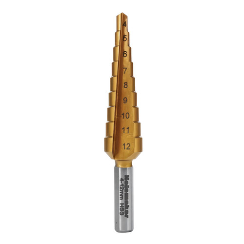 Holemaker Step Drill Straight Flute 4-12mm