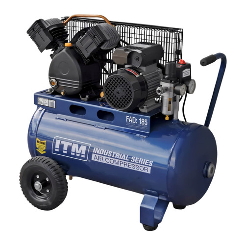 ITM Air Compressor Belt Drive 2.2Hp 50ltr Fad 185L/Min