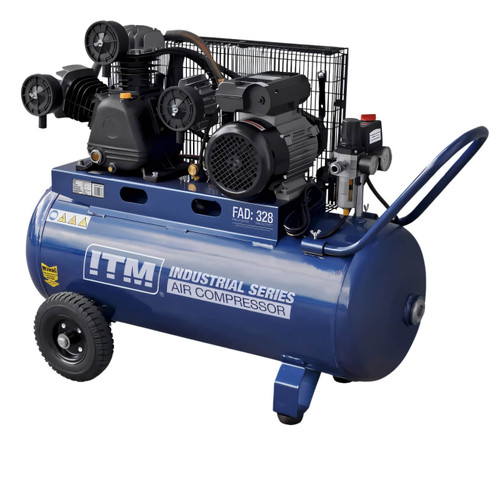 ITM Air Compressor Belt Drive 3.0Hp 90ltr Fad 328L/Min