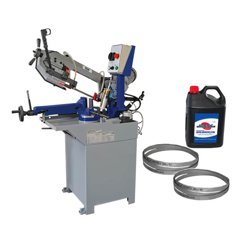 ITM Bandsaw 170mm Cap Swivel Head 2 Speed 415V 3PH Hyd Down Feed