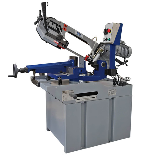ITM Bandsaw 227mm Cap Swivel Head Dual Mitre 2 Speed 415V 3PH Hyd Down Feed